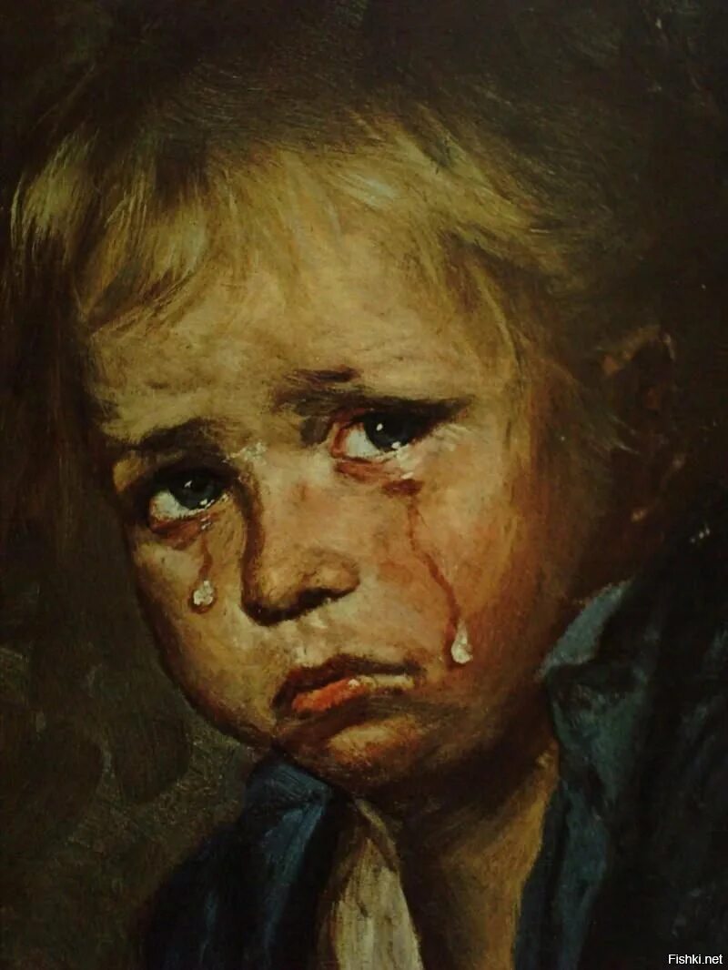 13 слез. «Плачущий мальчик» Джованни Браголина.