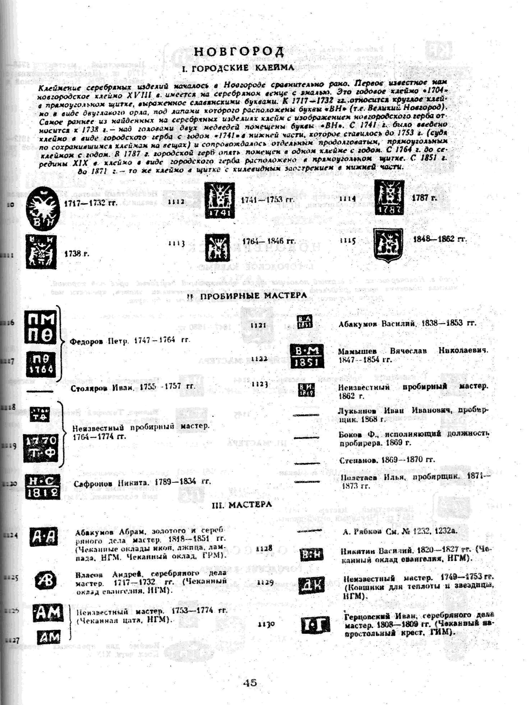 Старинные клейма. Указатель русских клейм на изделия из драгоценных металлов XVII-XX ВВ. Справочник клейм Постниковой-Лосевой. Указатель русских клейм Постникова Лосева. Указатель русских клейм на изделия из драгоценных металлов.