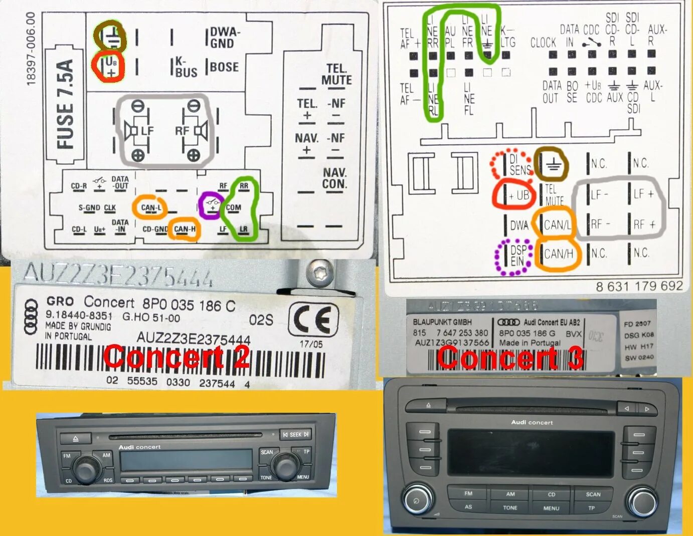 Распиновка магнитол ауди. Audi a6 c5 магнитола Blaupunkt. Ауди концерт магнитола схема подключения. Audi a3 8p магнитола Concert распиновка разъема. Audi TT 2008 разъем магнитолы.