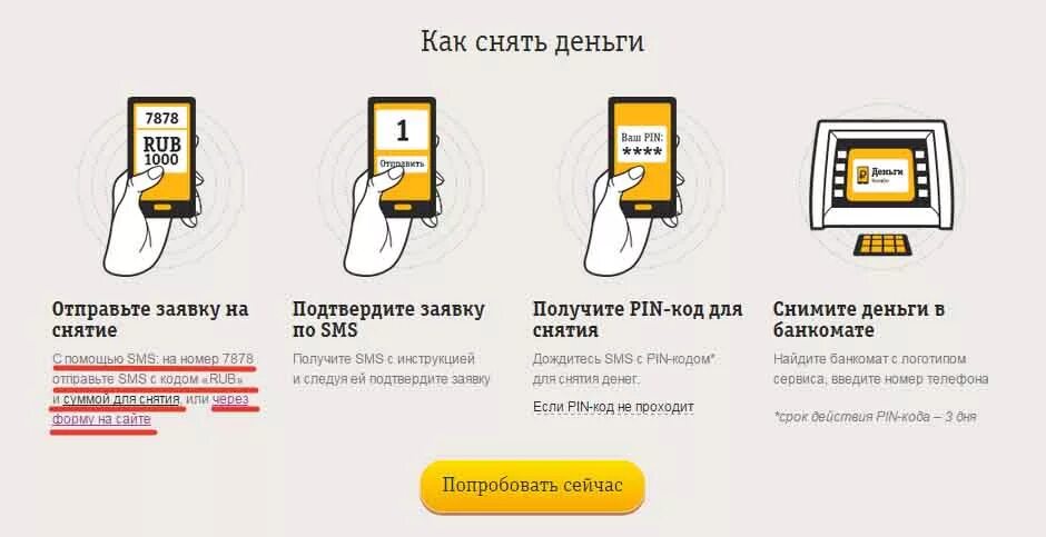 Можно ли снять деньги с сим карты