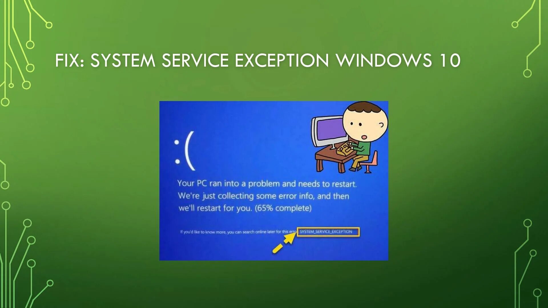 System failed exception. Ошибка System service exception. Синий экран смерти Windows 10 System_service_exception. Ошибка System service exception Windows 10. System service Windows 10 ошибка синий экран.