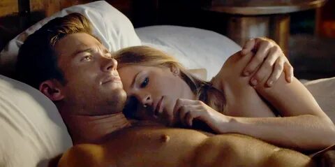 Britt Robertson in bed 