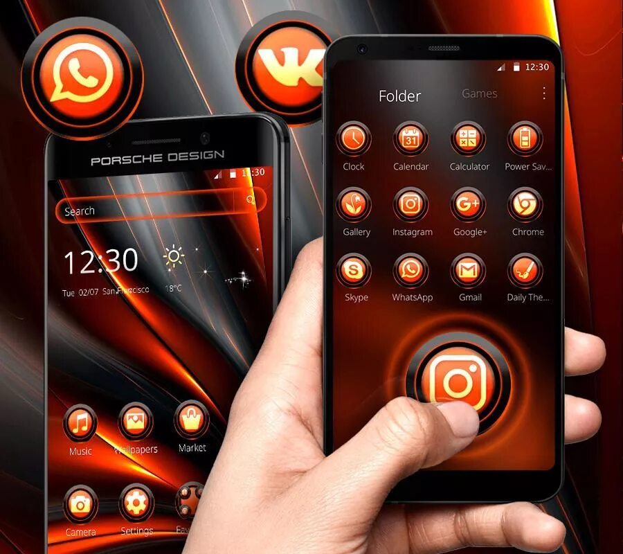 Приложение orange. Черно оранжевая тема. оранжевая тема для андроид. темы на телефон андроид черно оранжевый. чёрно оранжевый приложение.