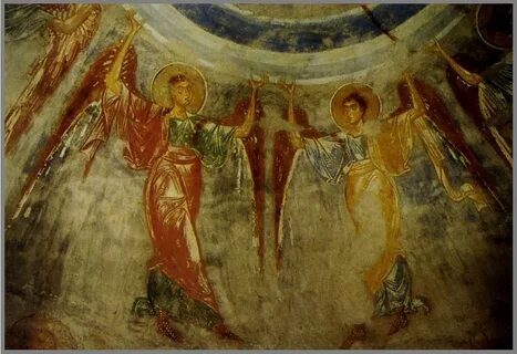 Фрески старой ладоги
