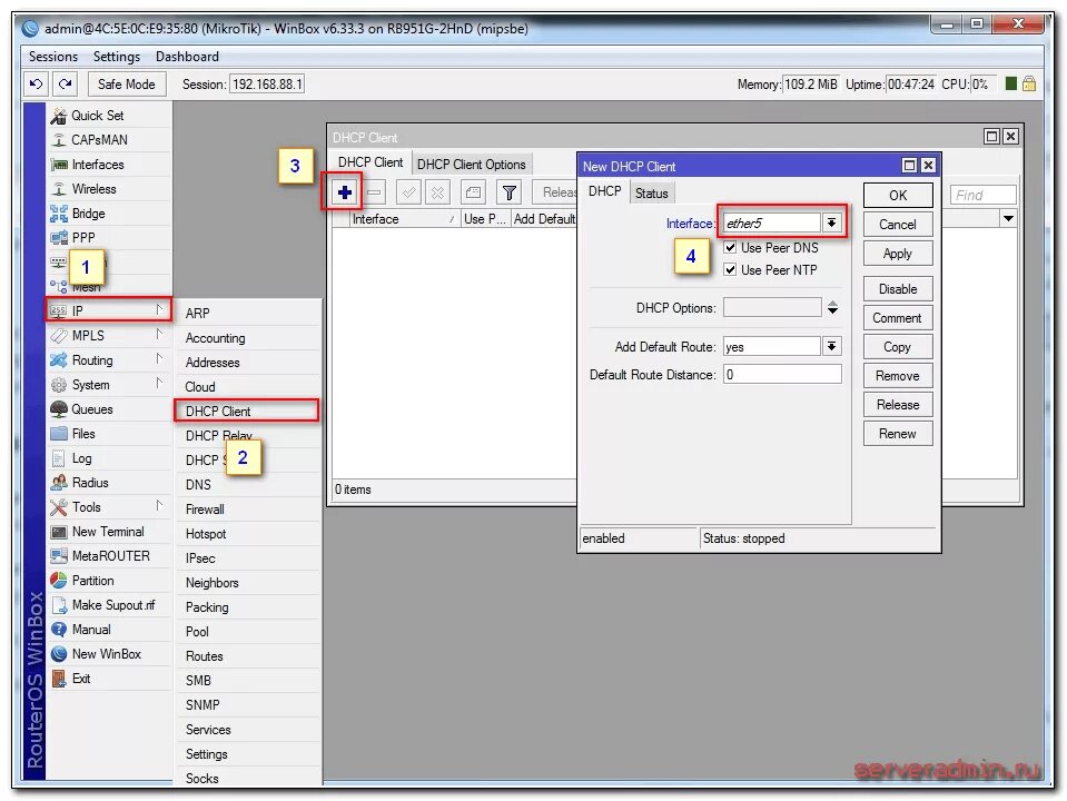 Интерфейс Mikrotik ROUTEROS. Настройка микротик DHCP client. Настройка роутера микротик. IP микротика.