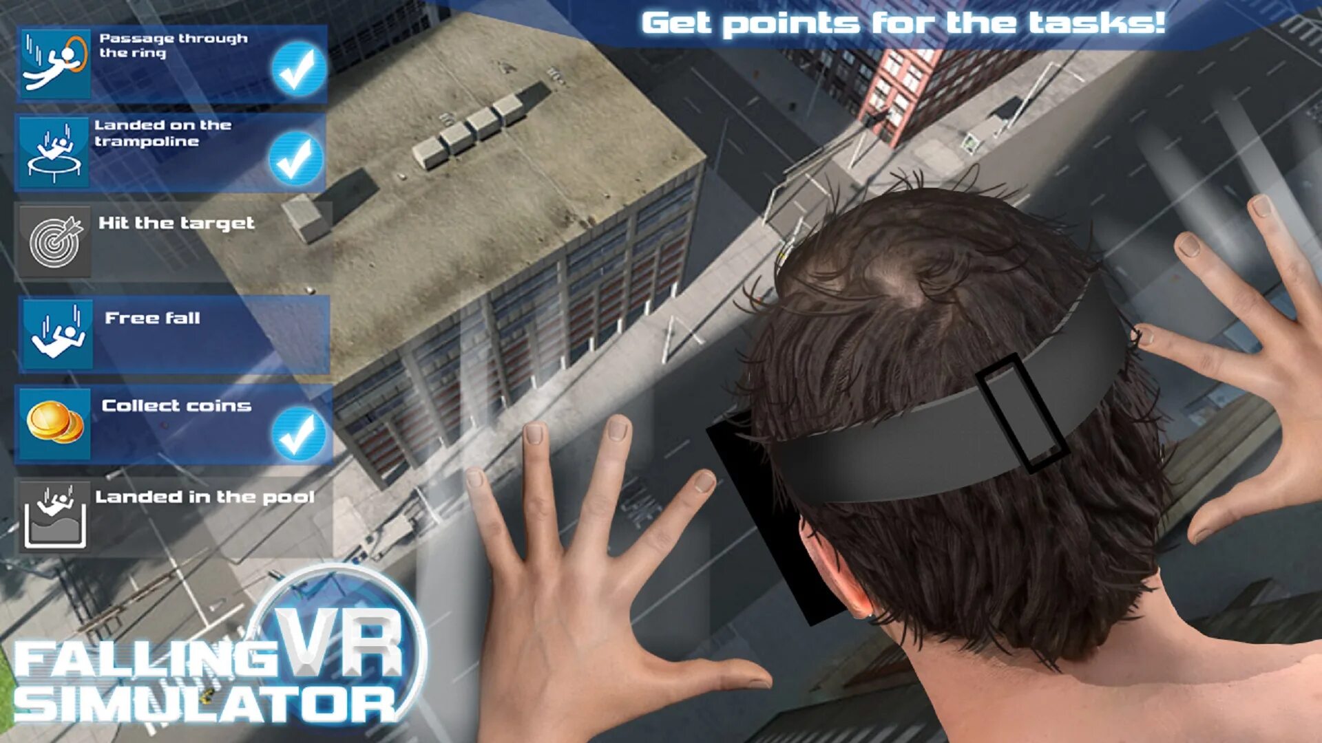 Симулятор падения. VR игры на андроид. VR В АПК. VR симулятор. Игра симулятор песни