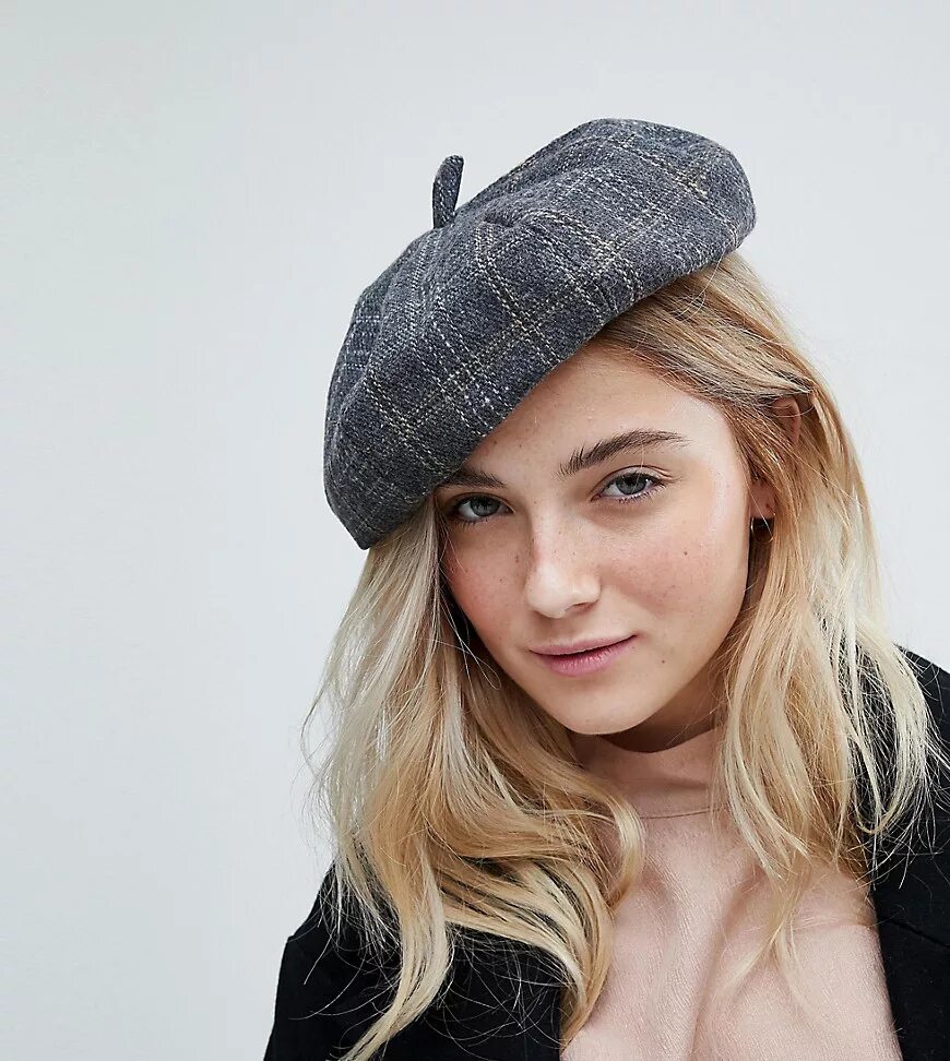 шапка женская в клеточку. шотландская шапка. кепка из тартана barbour darwen. берет в клетку. головной убор стежка.