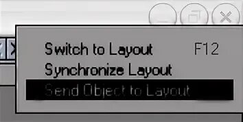 Switch layout. Switch layout