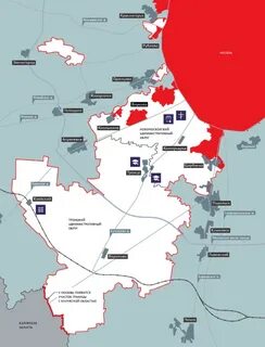 Границы московской прописки 2024 на карте