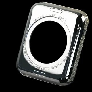 Silver aluminium apple watch