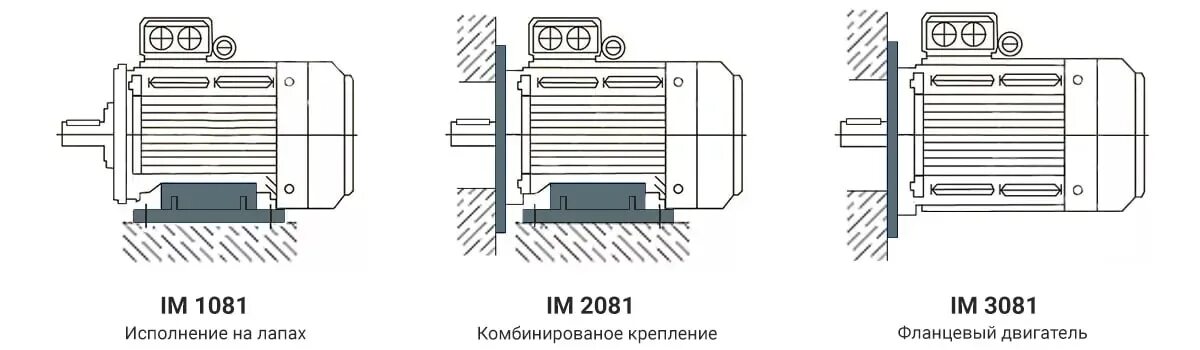 Im двигателей. Монтажное исполнение электродвигателей 2081. Im3081 монтажное исполнение электродвигателя. Исполнение im 2081 электродвигатель АИР комбинированный (лапы + фланец). Электродвигатели исполнение im3611.