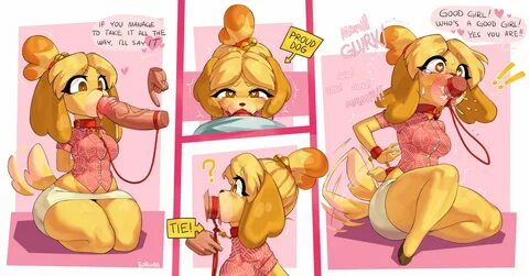 borvar, isabelle (animal crossing), animal crossing, absurdres, highres, 1b...