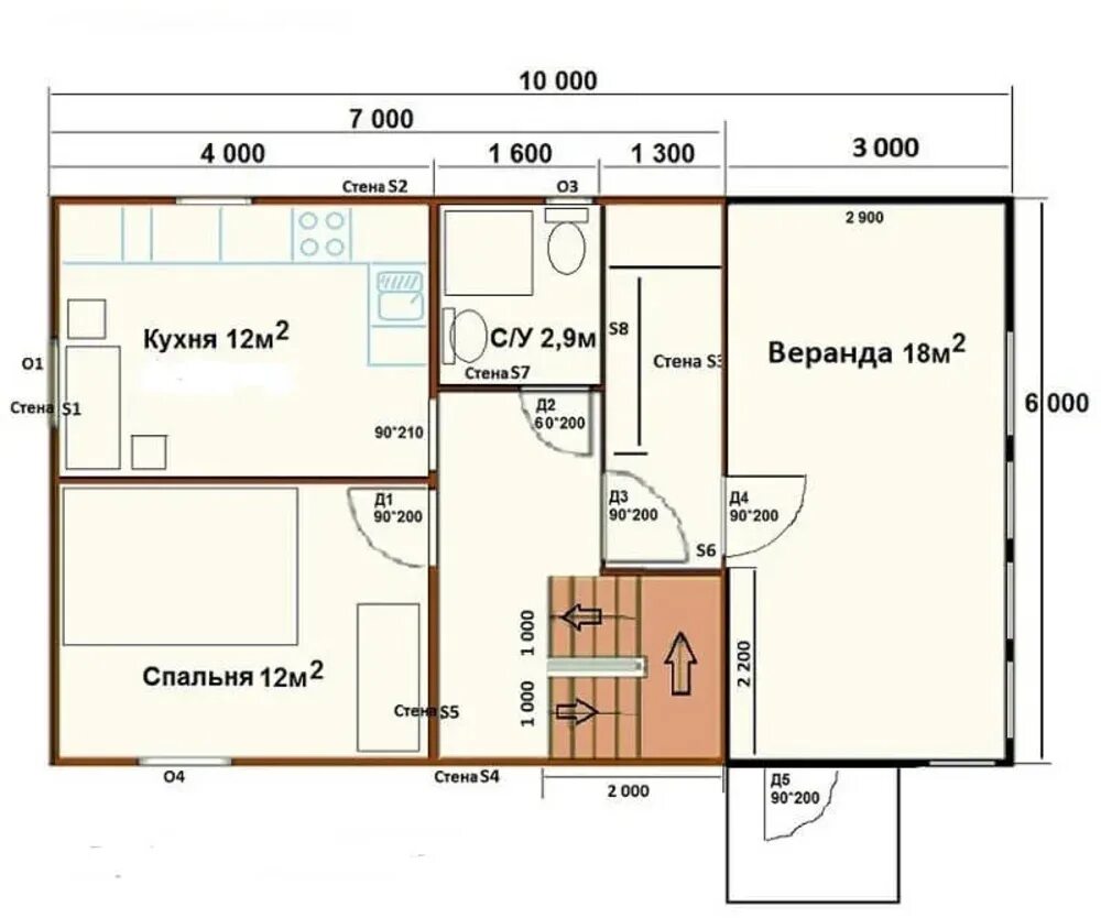 План каркасного дома. Каркасные дома проекты схема. Каркасный дом план с размерами. Планировки каркасных домов одноэтажных. Как самой нарисовать проект дома