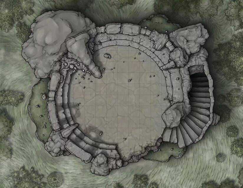 Dnd map. Карта Подземья DND. Карта руины DND. Карта ДНД Battlemap. ДНД руины башни.