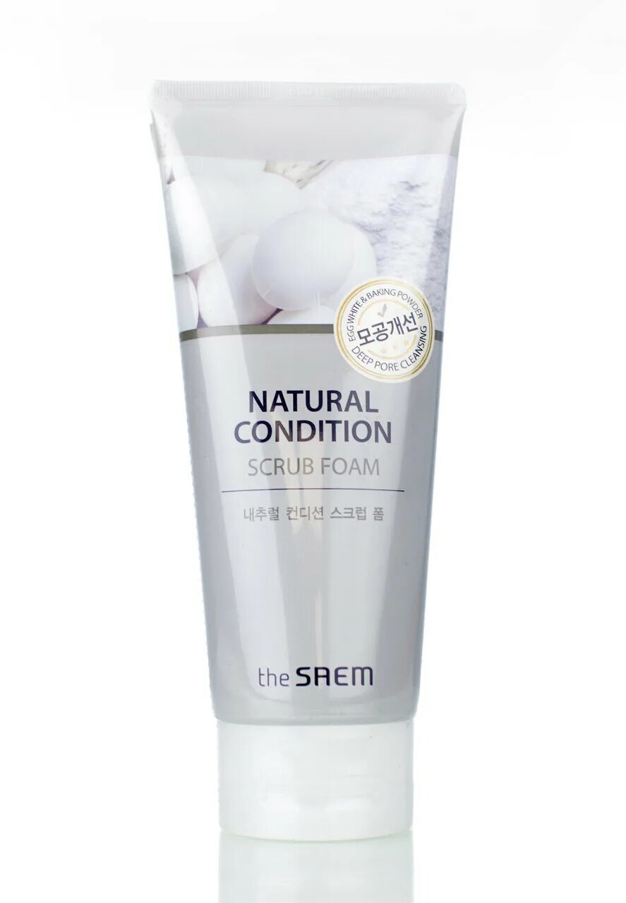 Natural condition. The Saem скраб natural condition. The Saem Scrub Foam natural condition Deep Pore. Пенка для умывания the Saem Scrub Foam. Пенка скраб Саем.