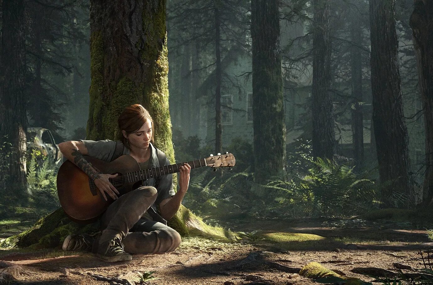 The last of song. The last of us part 1 обложка. The last of song. Обои заласта фас. Джоэл миллер с гитарой.