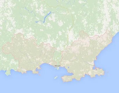 Районы магадана