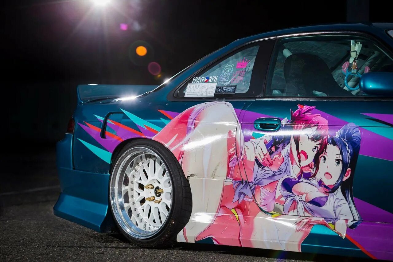 Toyota Chaser Itasha. Nissan Skyline Itasha. Itasha ВАЗ. Subaru Forester Itasha.