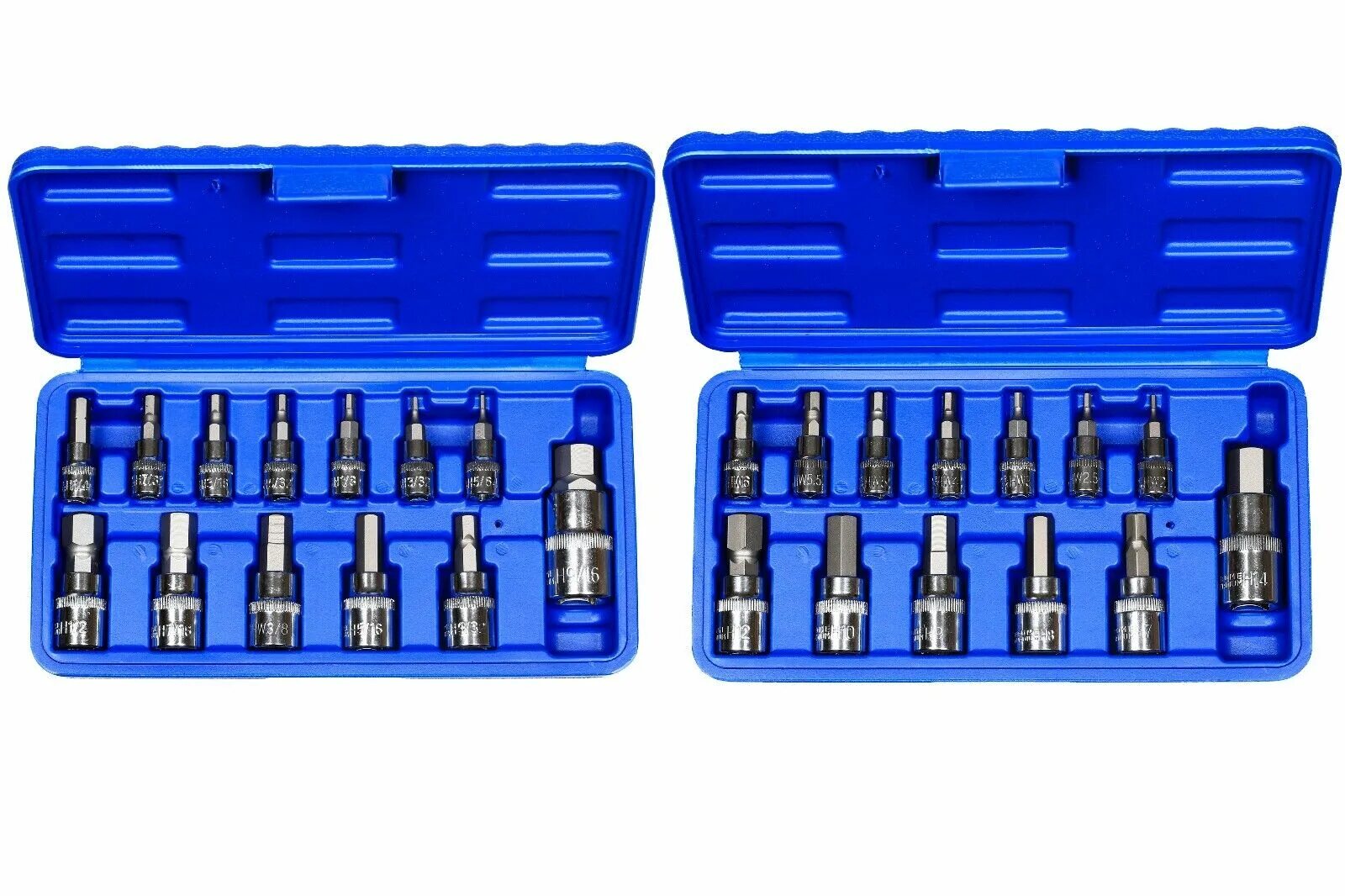 Набор торцевых головок Bosch 1/4" hex. Полный набор головки hex. 19631 Socket & bit Tool Set. 15 PCS Socket Wrench Set.