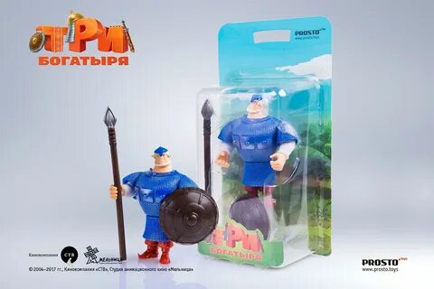 Фигурки богатырей