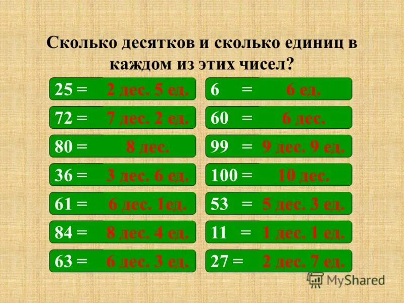 9 сот 9 дес 9 ед. Десятки единицы число. Число десятков и единиц. Сколтколесятков и единиц. Сколько десятков и единиц.