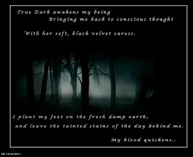 True dark