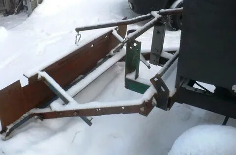 Подъем отвала