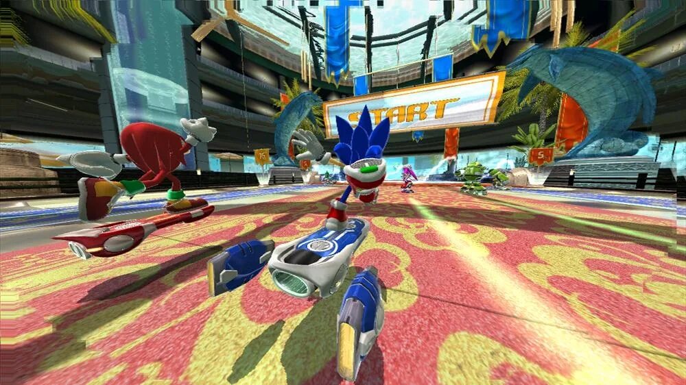 Гонки в Sonic Riders. Sonic Riders Xbox.