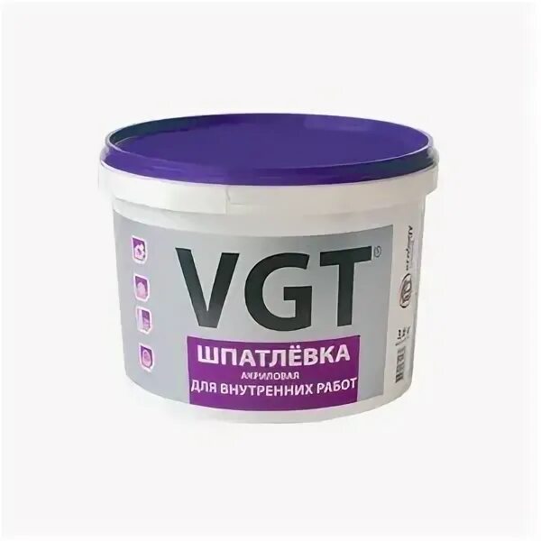 Vgt для внутренних работ. Шпатлевка акриловая vgt, 18 кг. Лак для дерева вгт. Шпатлевка vgt акриловая универсальная. Лак акриловый вгт для наружных и внутренних глянцевый.