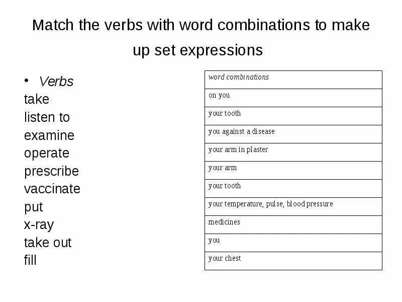 Match verb. Match the Words to make Word expressions ответы. Verbs (Word combinations) перевод. Match the Words to make Word expressions.