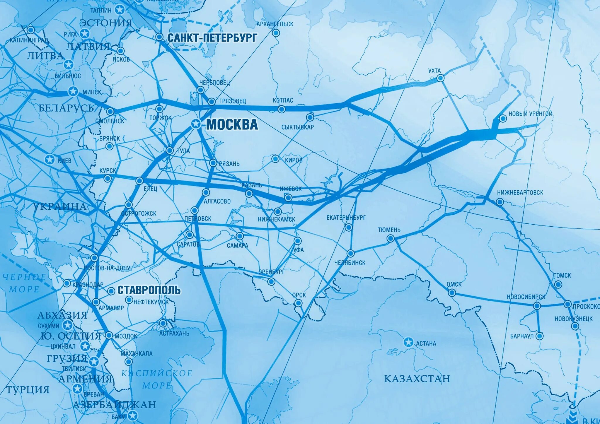 Газотранспортная система России газопроводы России. Карта газопроводов Газпрома в России. Газотранспортная система России газопроводы России на карте. Схема газотранспортной системы России. Магистральные линии трубопровода