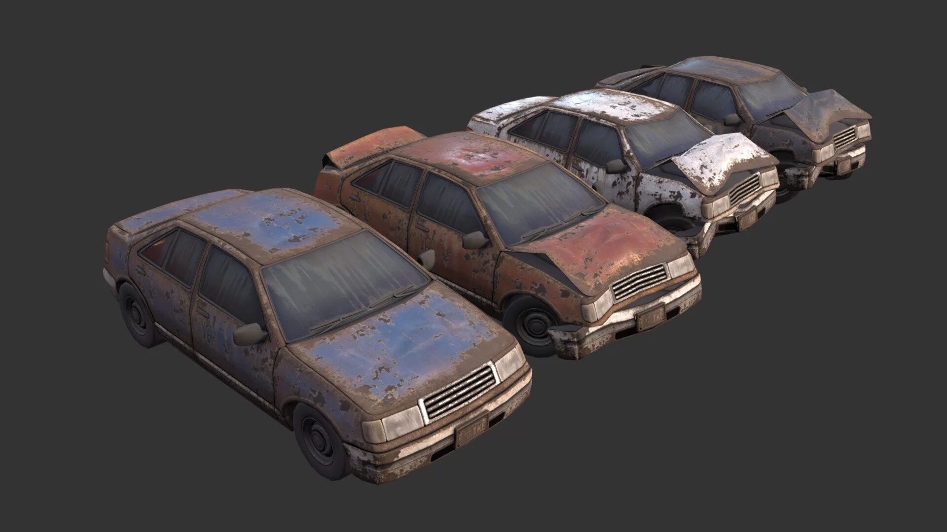 My car 3d. Fallout 2 Highwayman. Ржавые автомобили 3d модель. Разрушенные авто 3д модель. 3д модели заброшенных машин.