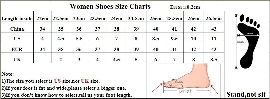 42 размер обуви в сша женская
