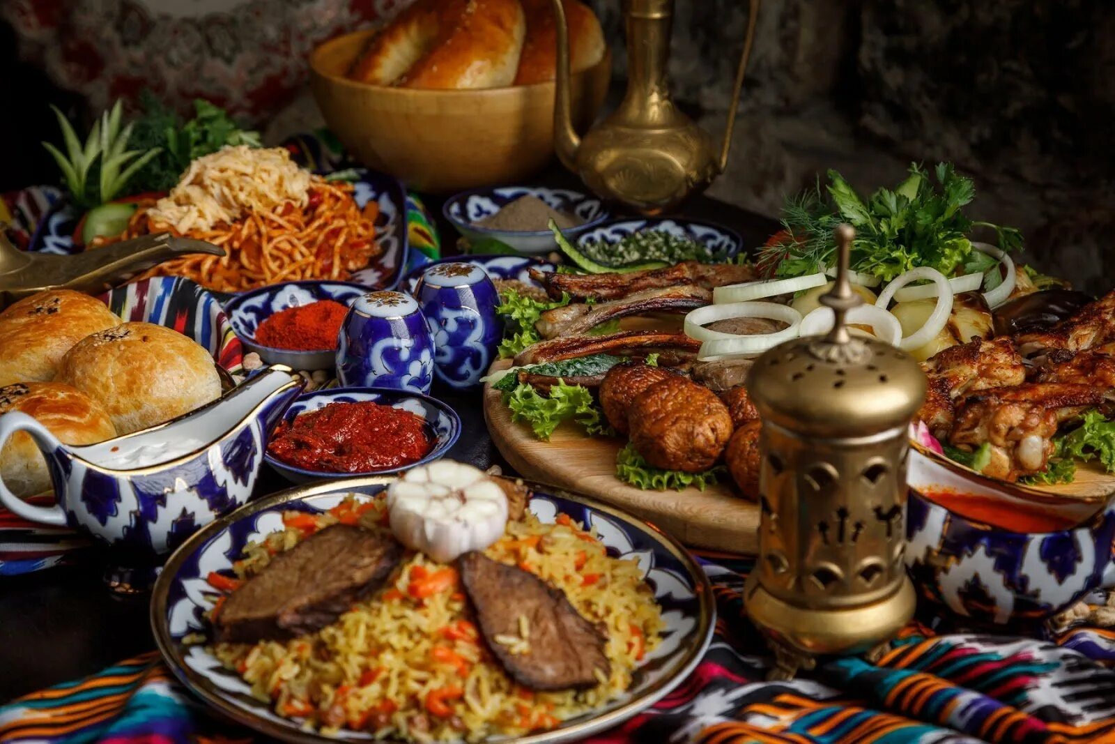 Еда узбекской кухни