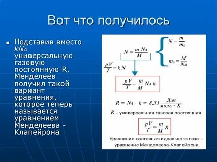 Универсальная газовая постоянная это