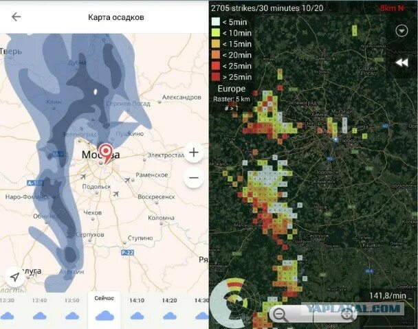 Карта осадков ступино в реальном. Карта осадков Москва. Удары молнии на карте. Карта осадков Ступино.