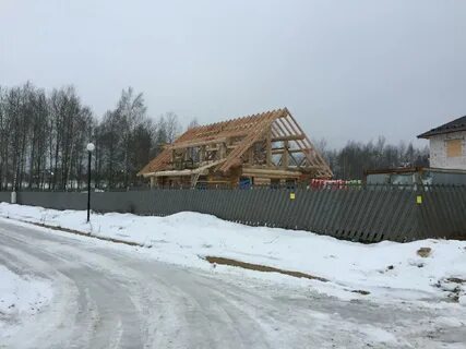 Делаем крышу зимой