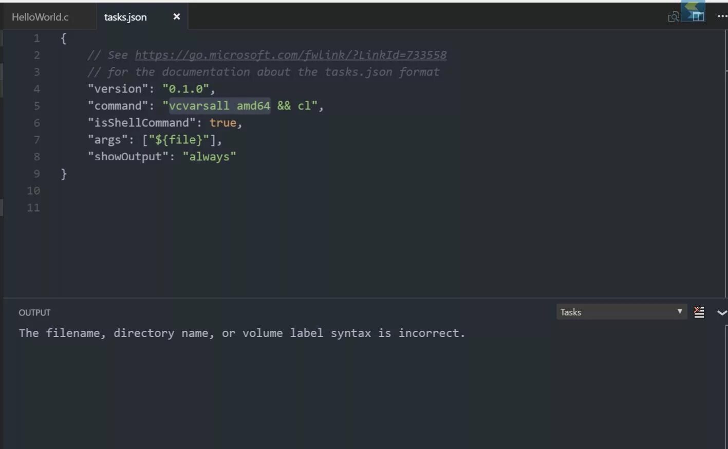 Compile c code. Json для vs code. Json c++. Visual Studio code c++ task json. Скомпилировать код c++.