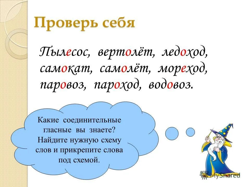 среди данных слов сложные слова