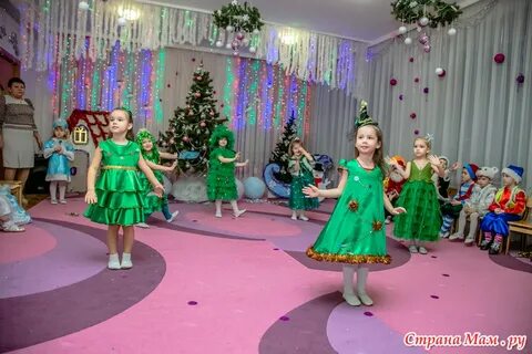 Елочка на утреннике