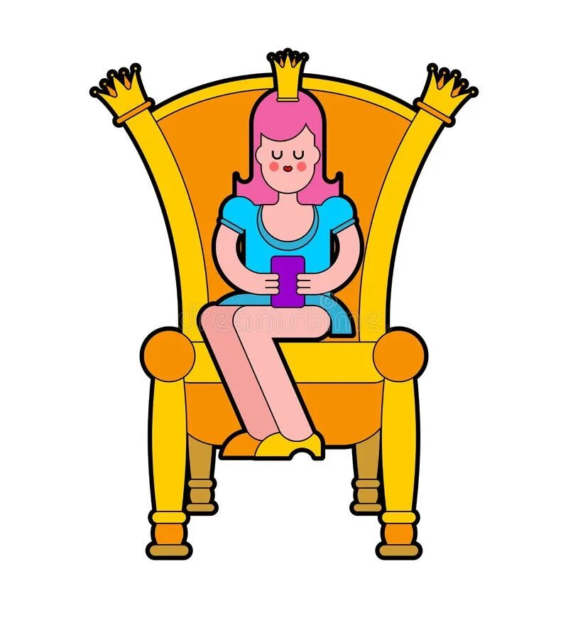 А я посижу напротив в кресле песня. Трон принцессы. Королева на троне. Сидит на троне. Принцесса на троне рисунок.