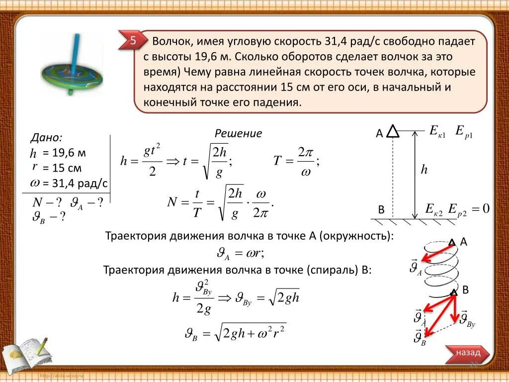 Вал швейной машинки за минуту делает. Задачи на угловую скорость. Волчок имея постоянную угловую скорость 40 рад/с свободно падает. Угловая скорость рад/с.
