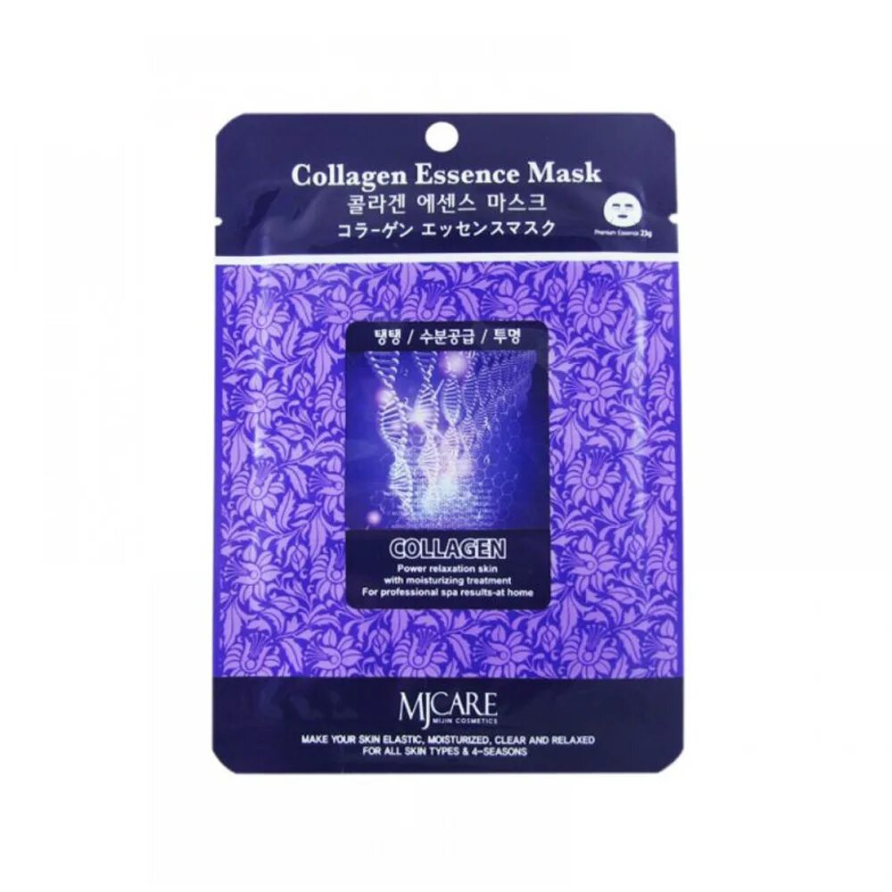 Корейская маска коллаген. Mijin Cosmetics Essence маска тканевая для лица коллаген Collagen Essence Mask 23гр. Мijin маска тканевая для лица золото Gold Essence Mask 23гр. MJ Care Essence маска с коллагена Mask. Маска тканевая с коллагеном MJ Care.