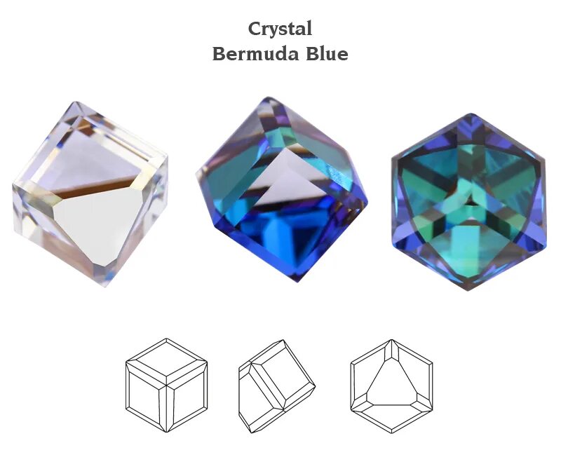 Сваровски Bermuda Blue. Кристалл Angled Cube 8mm Crystal VL. Сваровски куб Bermuda. Swarovski Crystal Bermuda Blue.