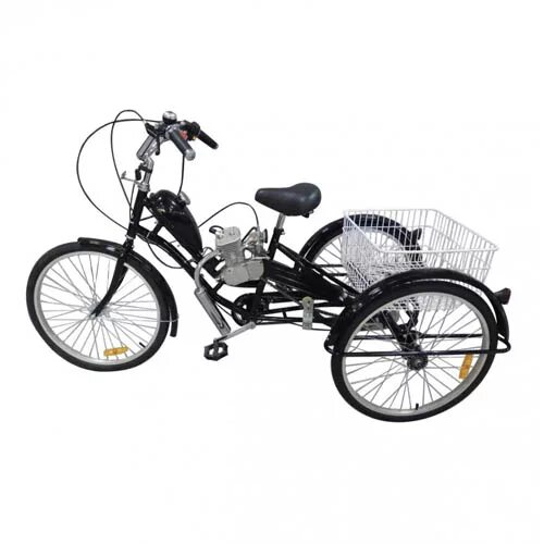 Мотовелосипед 24" hemen (трицикл). Мотовелосипед 24 фермер трицикл с веломотором 80см3 черный. Мотовелосипед f80 трехколесный. Мотовелосипед 24" Polymobil (трицикл) с веломотором (f80). Купить велосипед с мотором взрослый