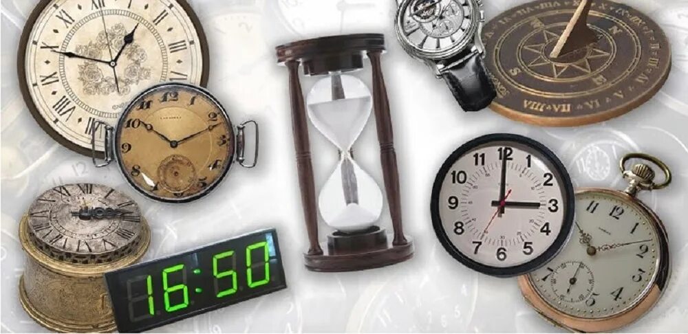 Виды часов. Эволюция часов. Разнообразие часов. Исторические часы.