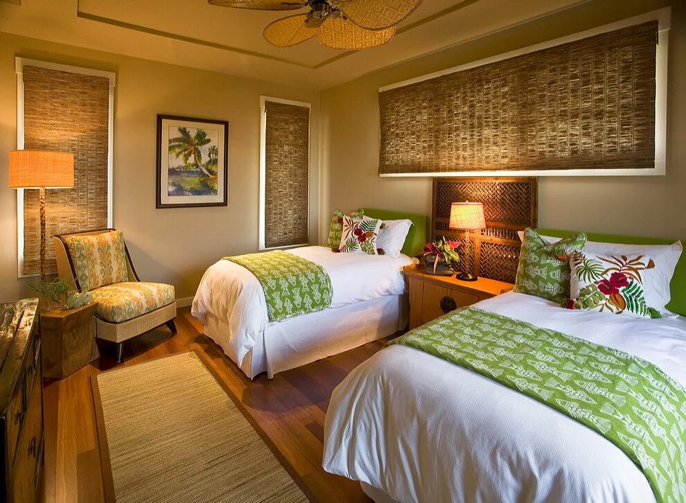 Спальня в тропическом стиле. Тропический стиль в интерьере. Тропический стиль в интерьере спальни. Спальня в тайском стиле.