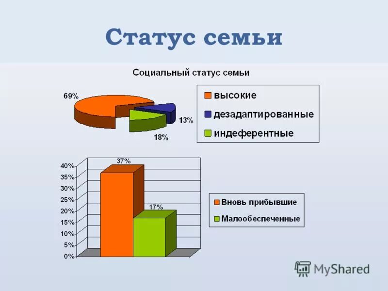 Статус семьи в рф