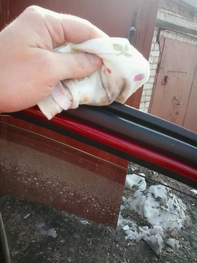 Как восстановить уплотнительную резинку