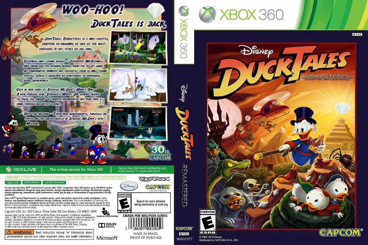 Любимая компьютерная игра рассказ. Duck Tales Remastered обложка Xbox 360. Duck Tales Remastered Xbox 360. Игра Duck Tales Remastered Xbox 360. Иксбокс 360 Утиные истории.